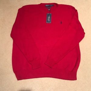 Red Polo Sweater